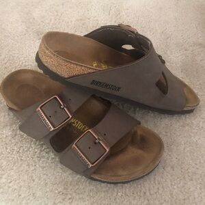 Brown Birkenstocks